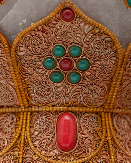 Buy Buddhist Ritual Stupa | Handcrafted Tibetan Shrine Ornament Nepal