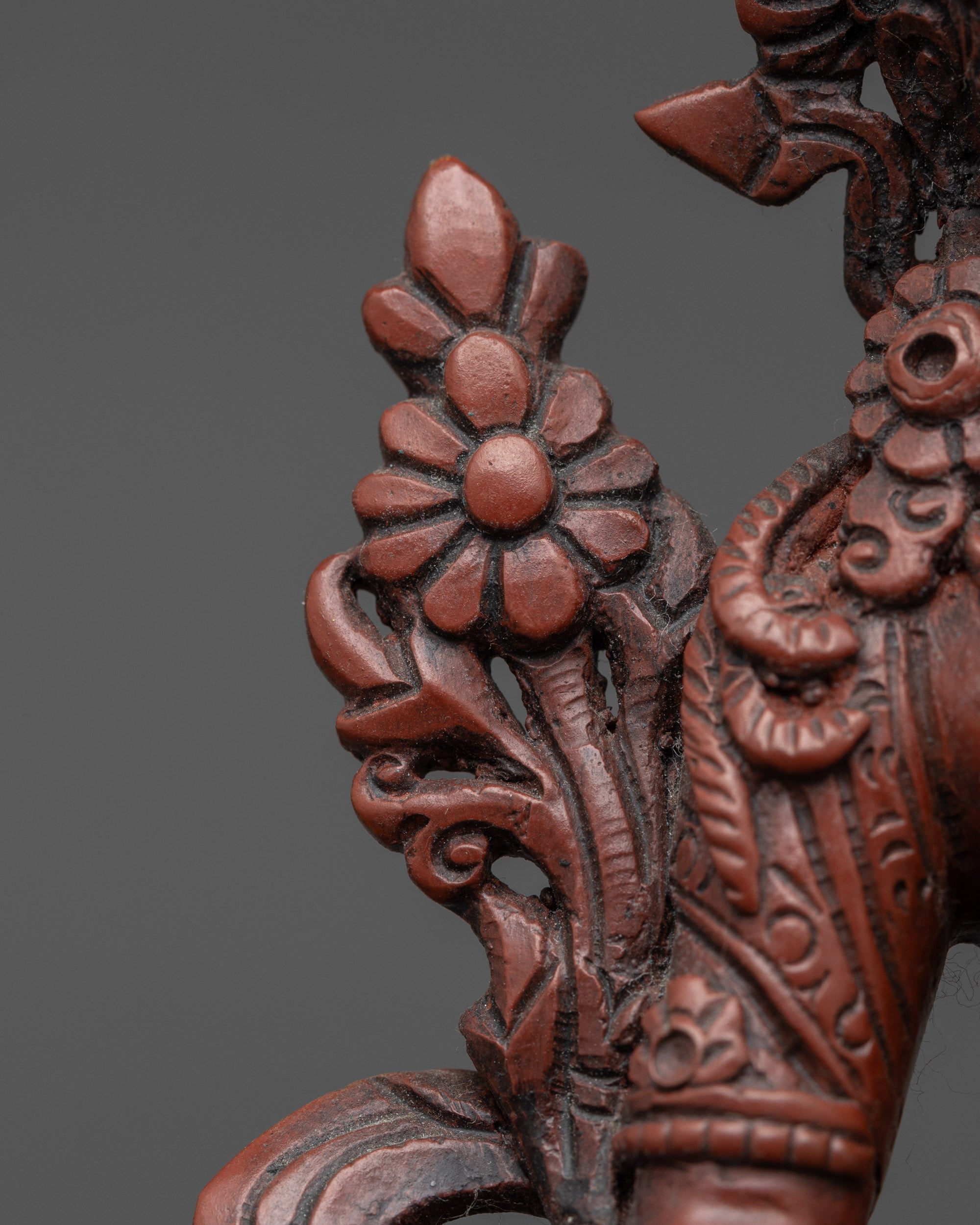 Oxidized White Tara  Meditation Sculpture | Traditional Himalayan Art