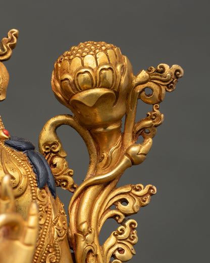 Green Tara Statue – Decorative & Spiritual Buddhist Figurine