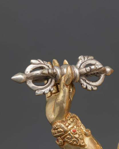 Vajrapani Bodhisattva Statue - Newari Craftsmanship