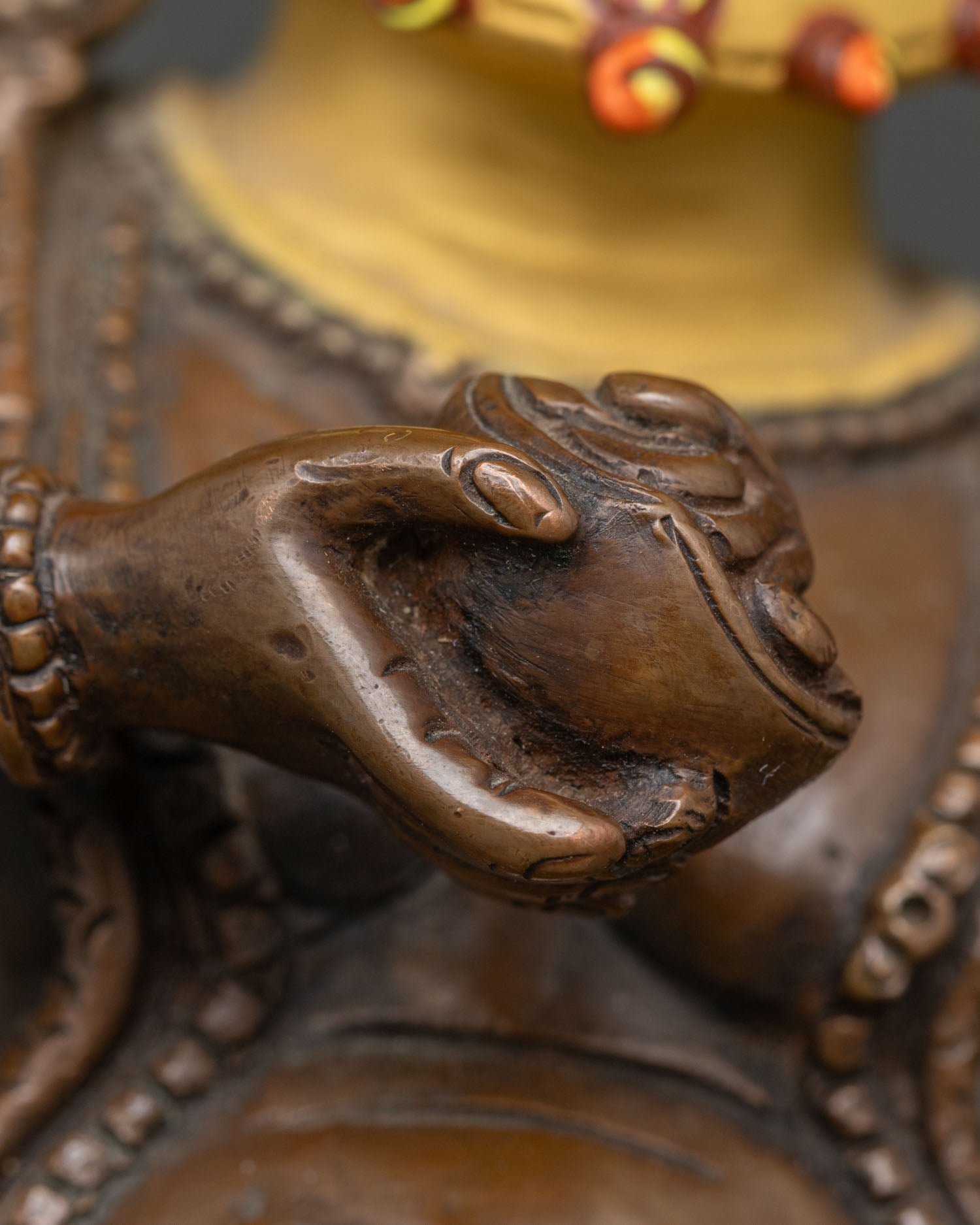 Black Dzambhala Statue