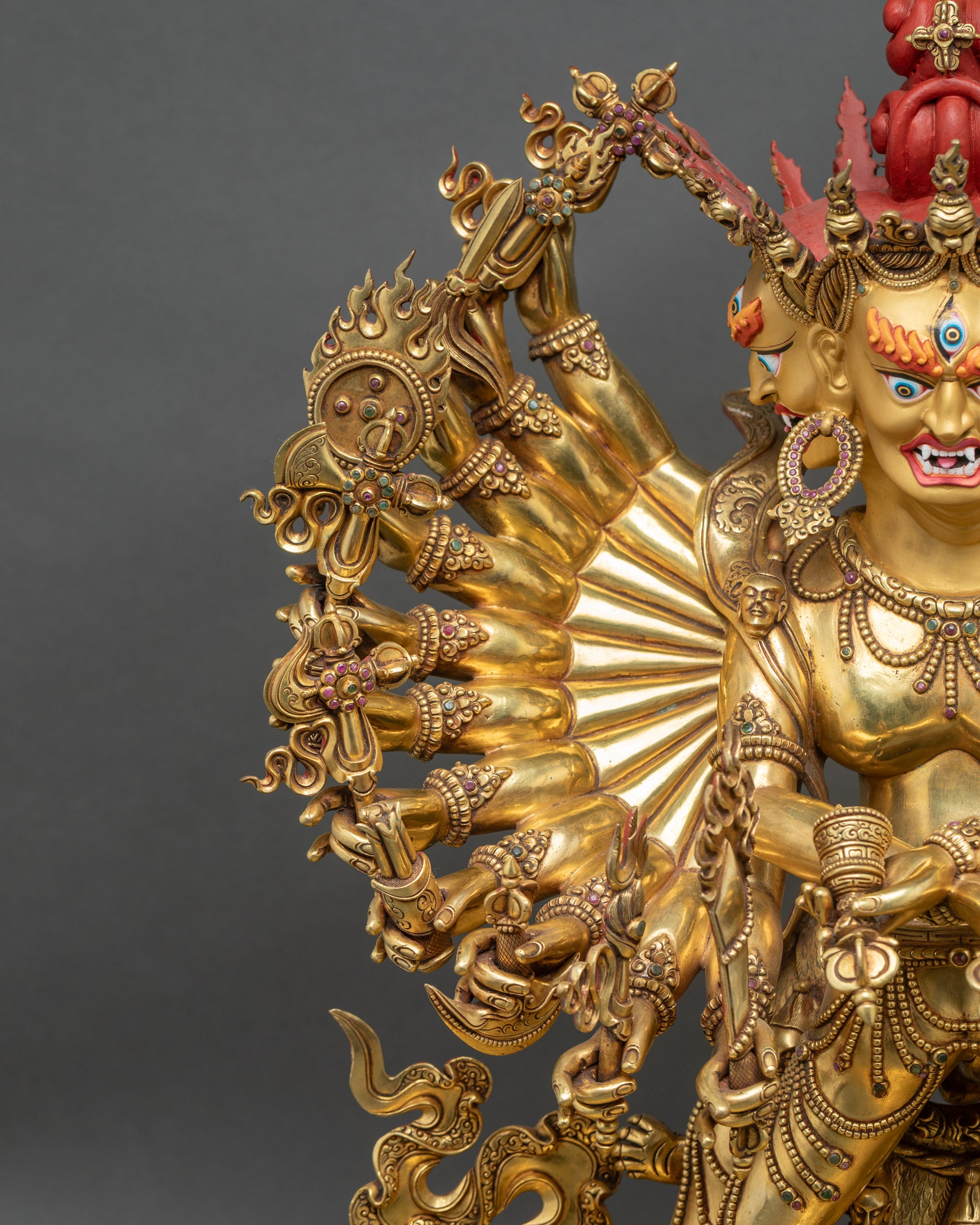 Kalachakra Statue | Buddhist Icon of Time and Enlightenment