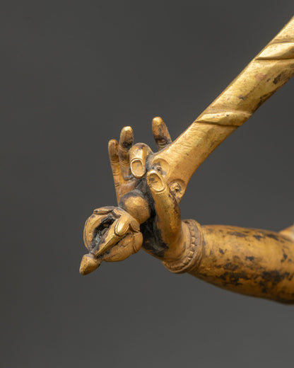 Manjushri Statue | Himalayan Art for Sacred Space Decor