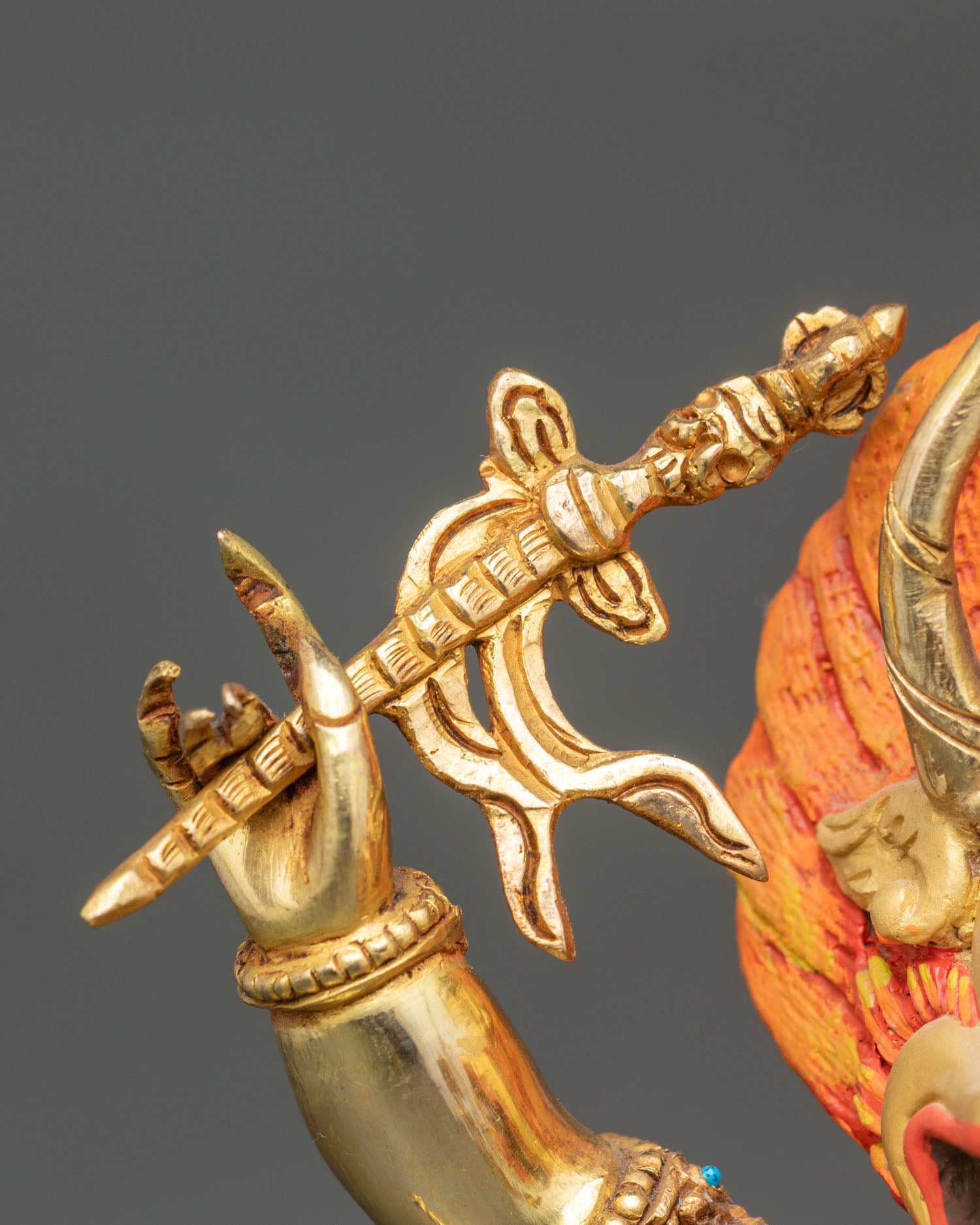 Yamantaka Statue | Tibetan Wrathful Deity of Protection
