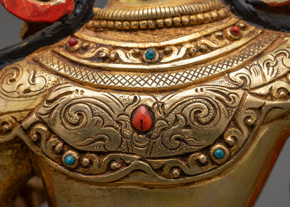 Manjushri Statue – Traditional Meditation and Spiritual Art