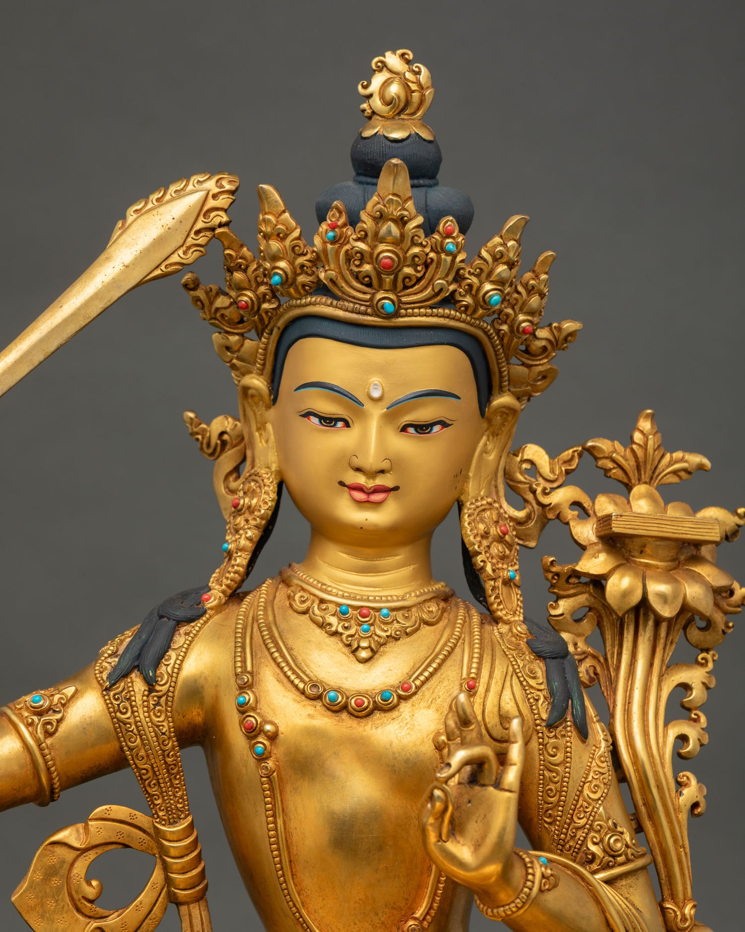Manjushri Statue | Tibetan Buddhist God of Wisdom