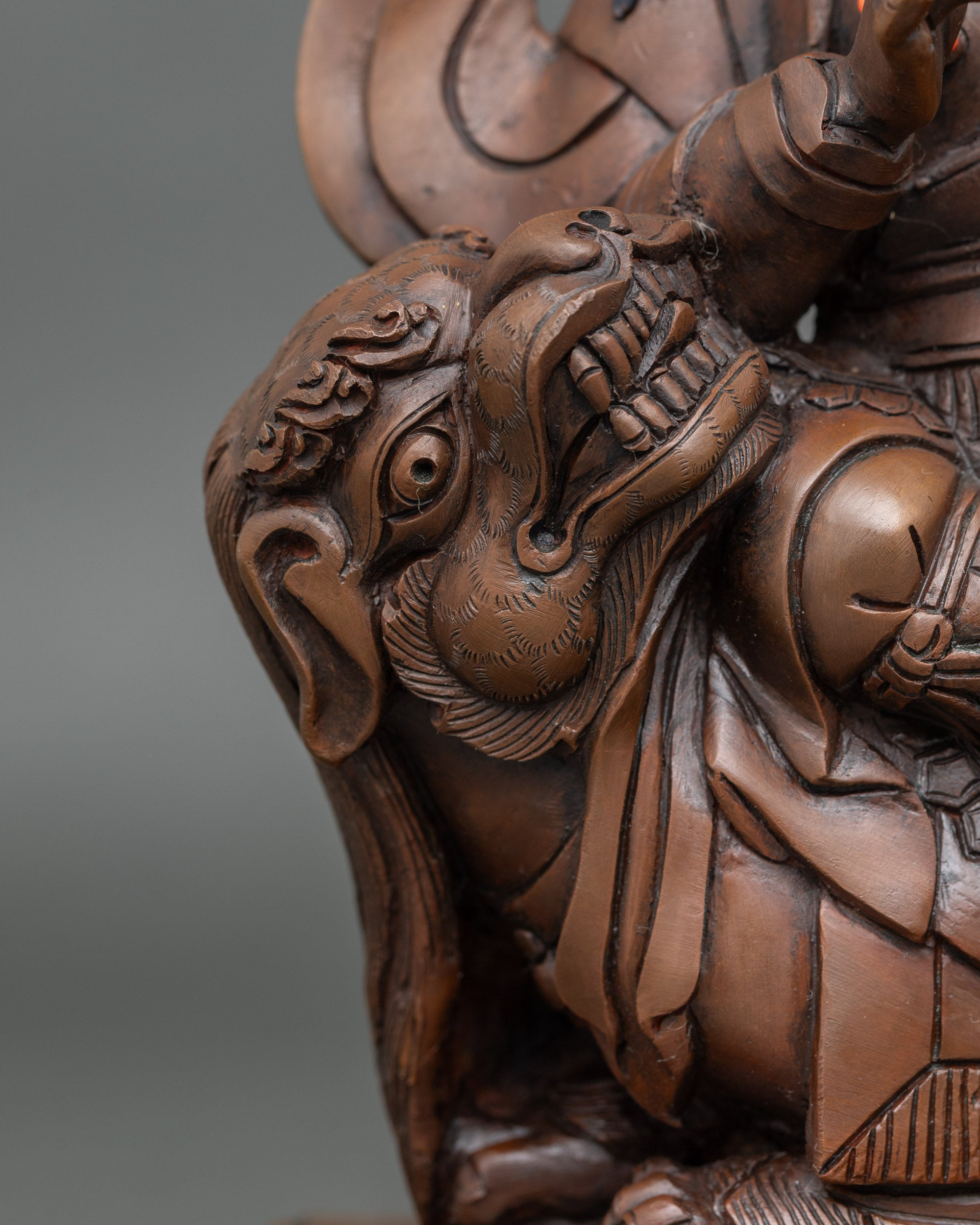 Tibetan Namtoshe Statue- Protector of Dharma and Riches