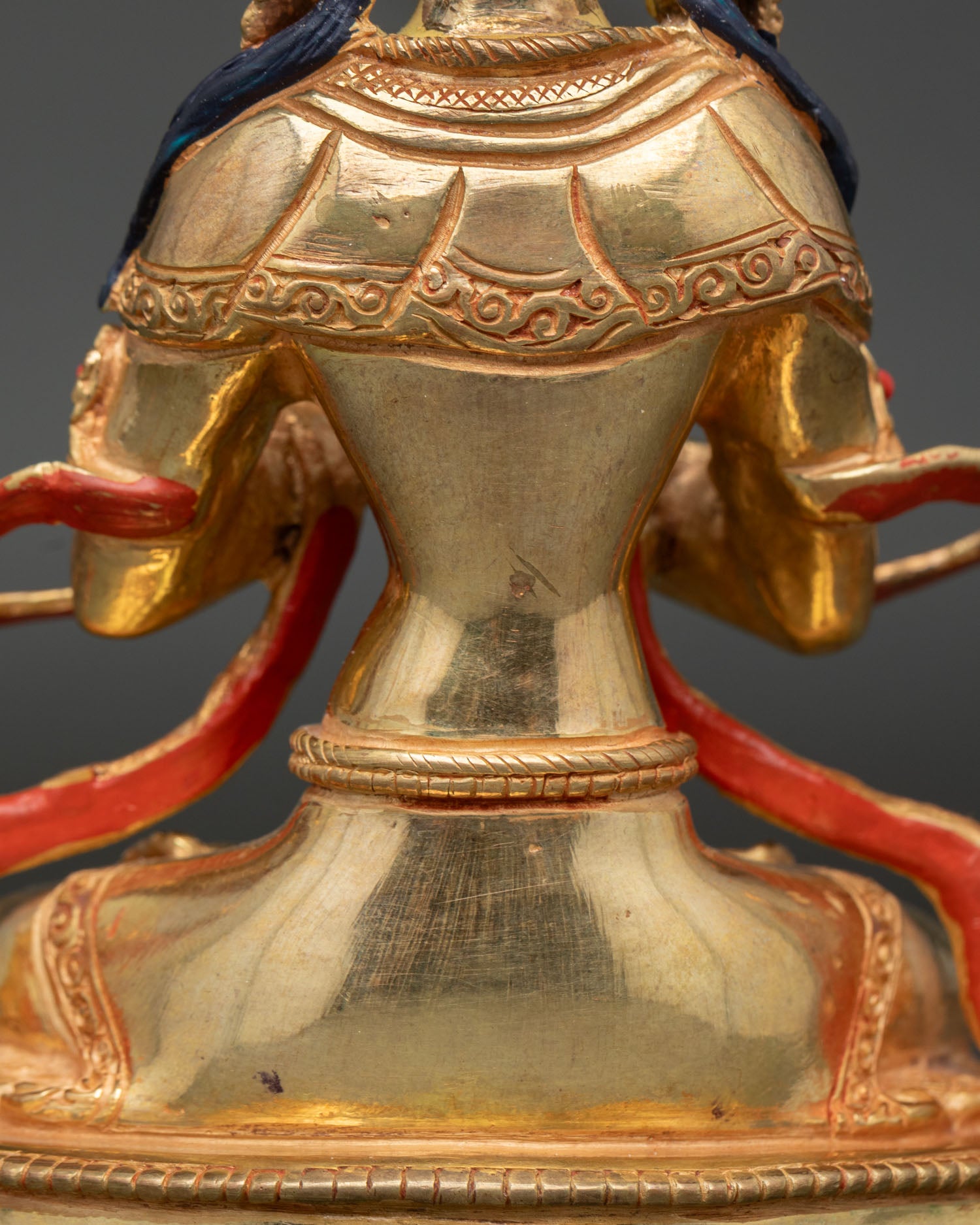 Vajradhara Statue | 24K Gold Fire Gilded Artwork