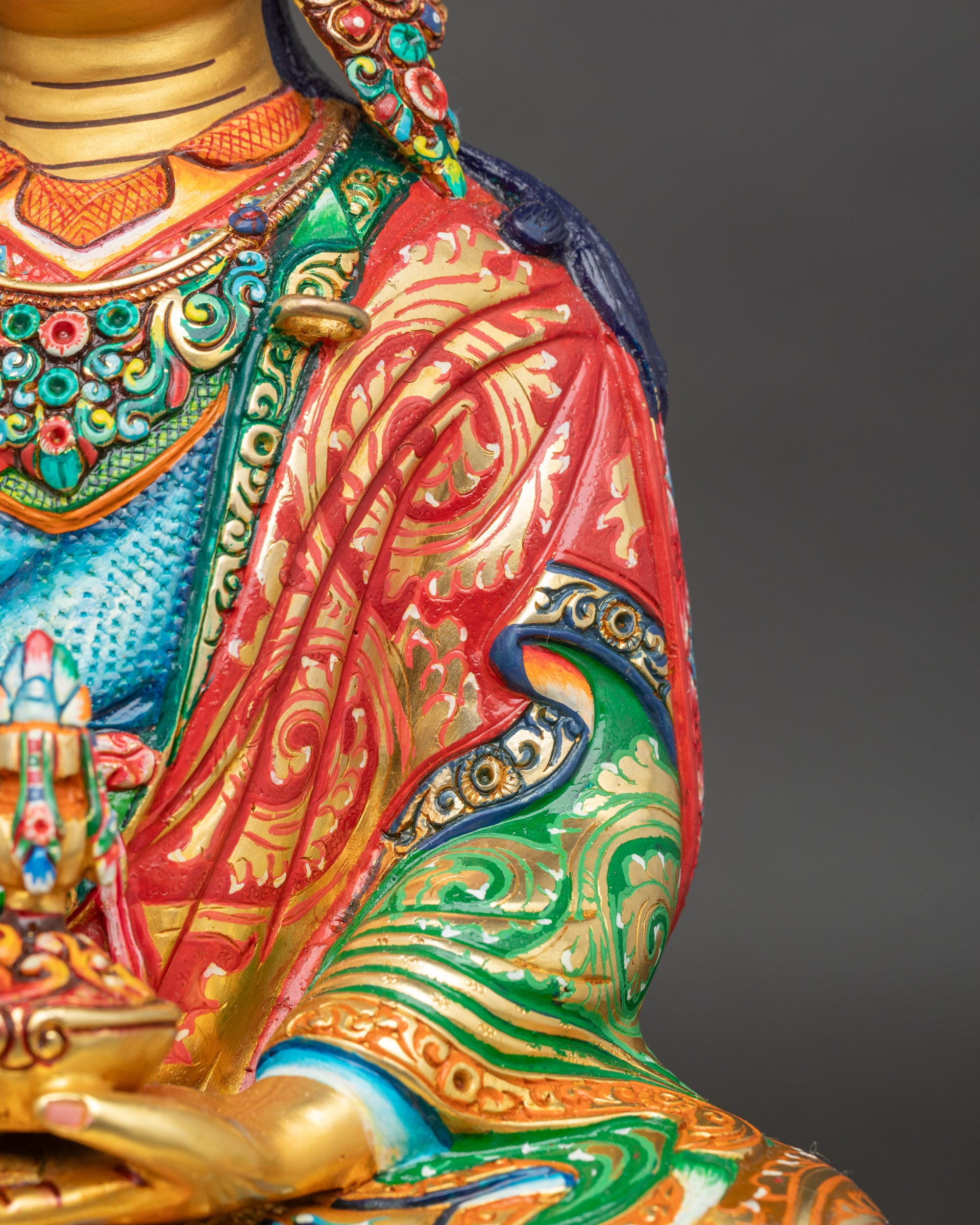 Divine Guru Rinpoche Statue – Nepalese Lotus-Born Master