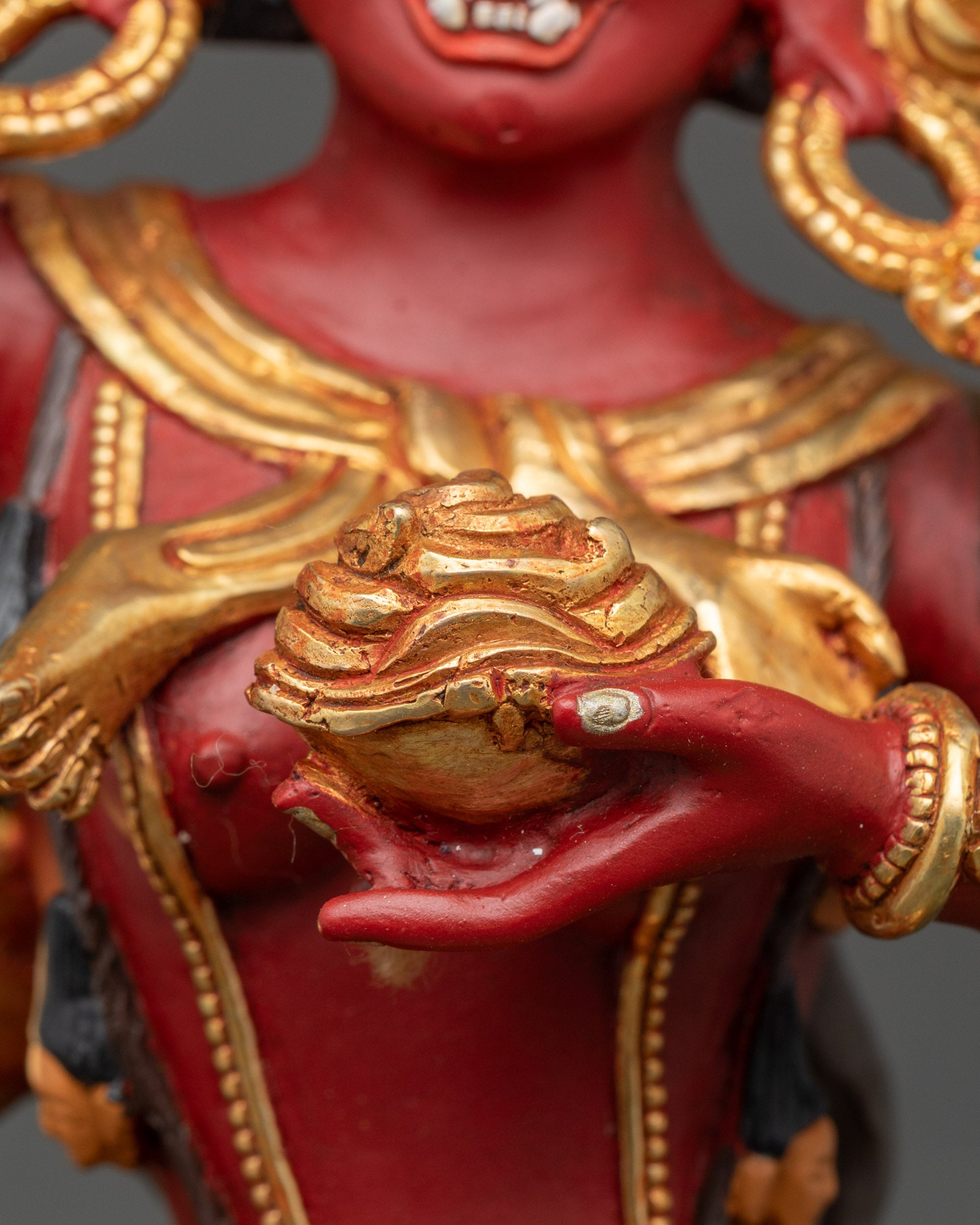 Troma Nagmo Statue | Wrathful Black Dakini of Chod Practice
