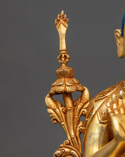 Buddhist Tsongkhapa Statue for Discipline and pure Insight