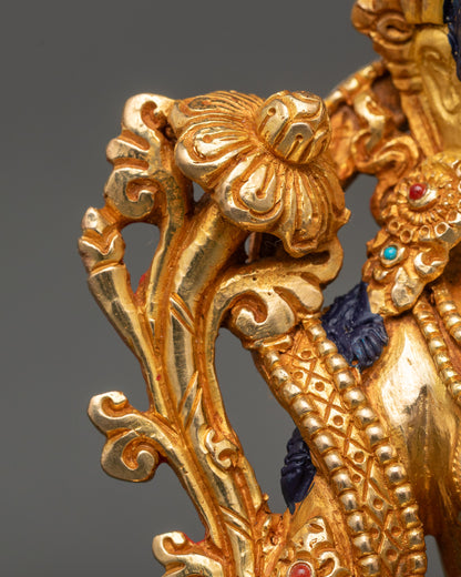 Handcrafted White Tara Statue for Healing and Spiritual Growth