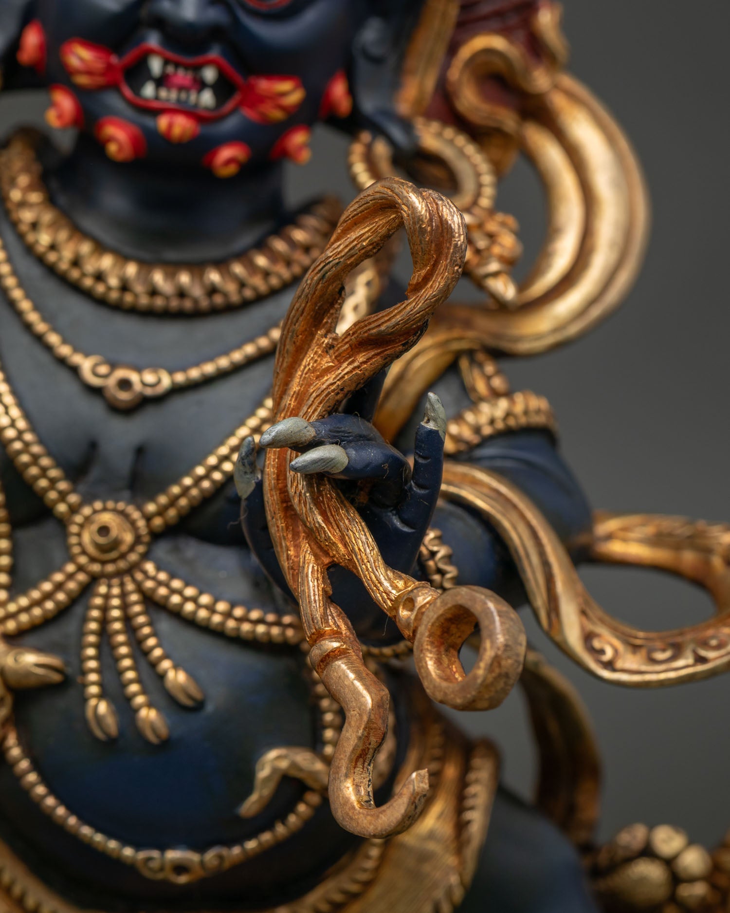 Wrathful Vajrapani Statue – Destroyer of Inner Obstacles & Illusion