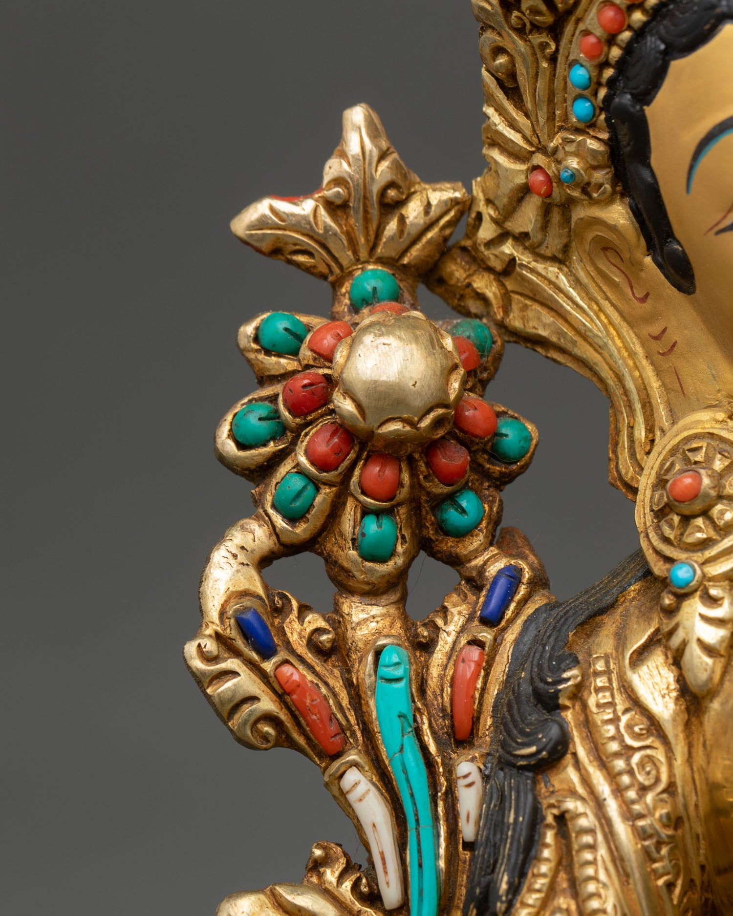 Green Tara Statue | Compassionate Female Bodhisattva