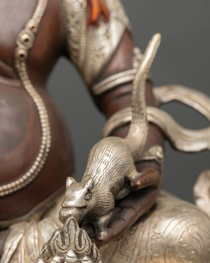 Dzambhala Statue | Traditional Nepalese Sacred Artwork
