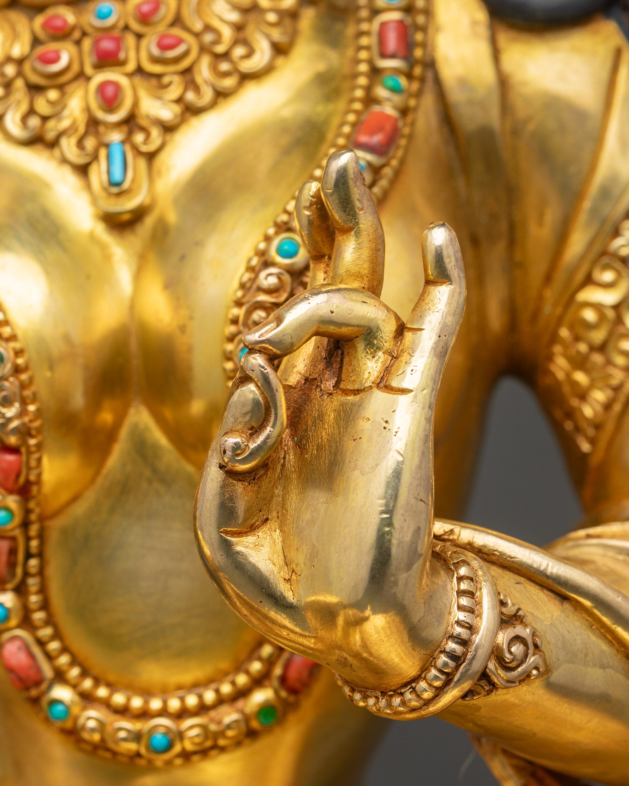 Green Tara Statue for Protection | Meditation & Home Decor