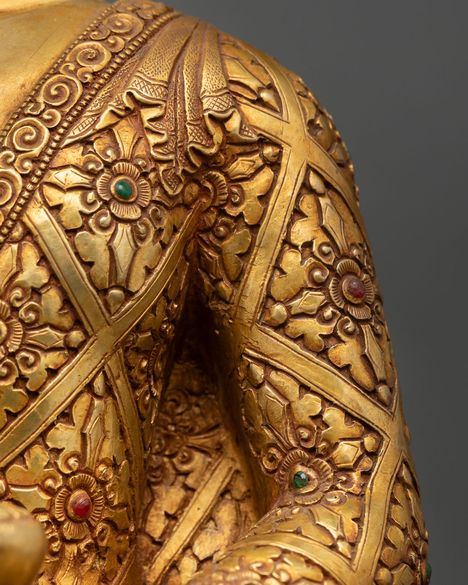 Amitabha Buddha Copper Sculpture | Buddha of Infinite Light