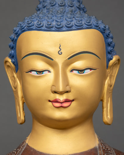 Nepalese Shakyamuni Buddha Statue for Meditation