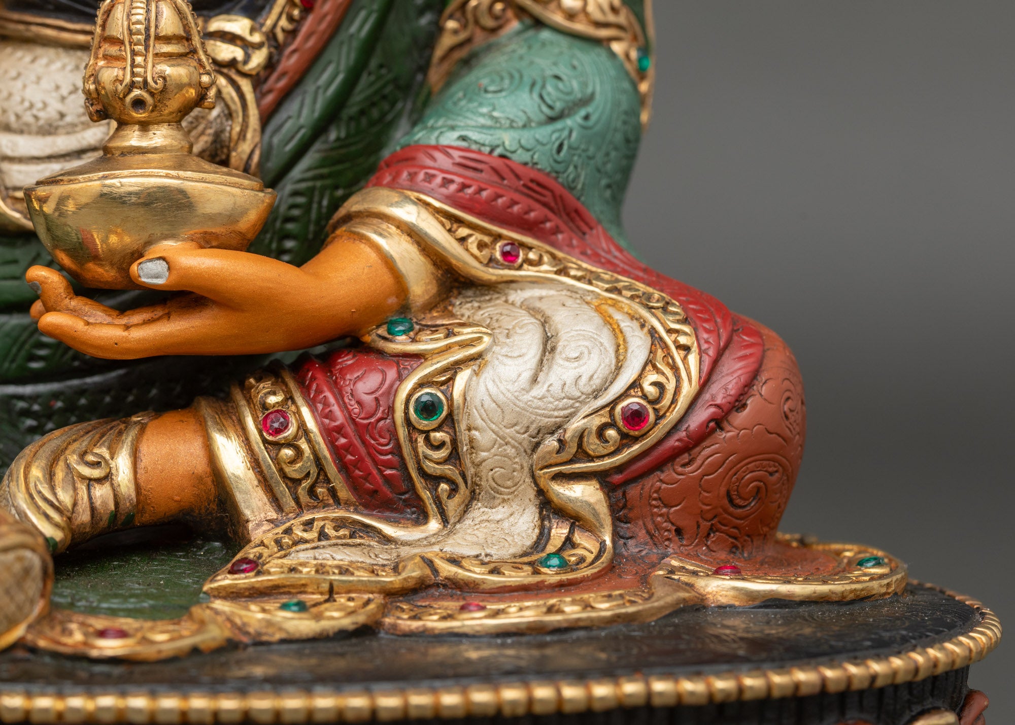 Guru Rinpoche - Himalayan Buddhist Sculpture for Sacred Decor