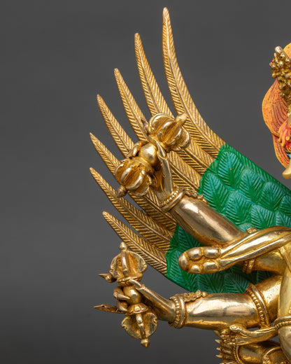 Vajrakilaya Yab-Yum Statue for Protection & Removal of Obstacles