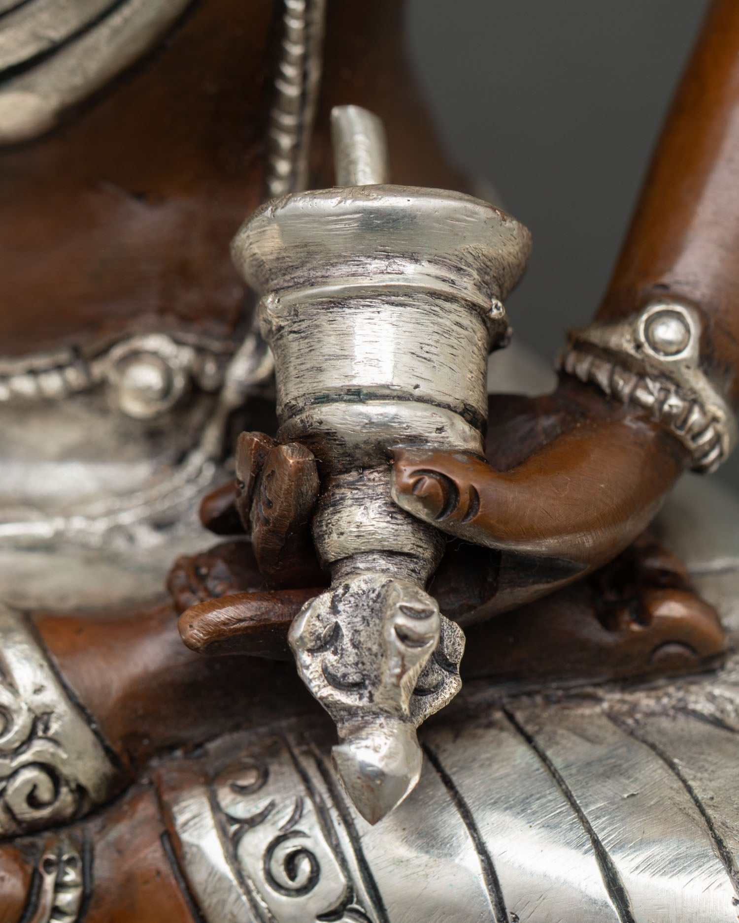 Handcrafted Vajrasattva Statue | Traditional Newari Craftsmanship