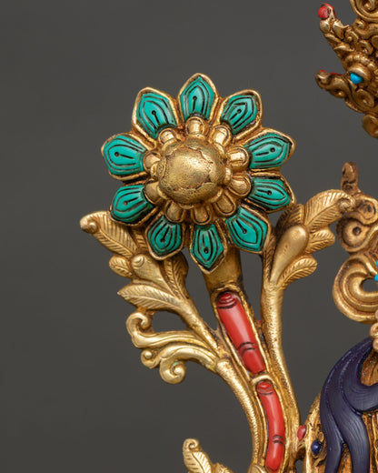 Excellent Green Tara Statue – Goddess of Swift Protection