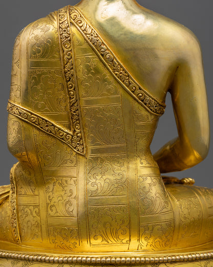 Exquisite Amitabha Buddha Statue | Artisan Crafted Devotional Sculpture