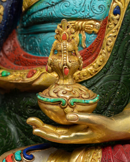 Lotus-Born Guru Rinpoche Statue | The Great Second Buddha
