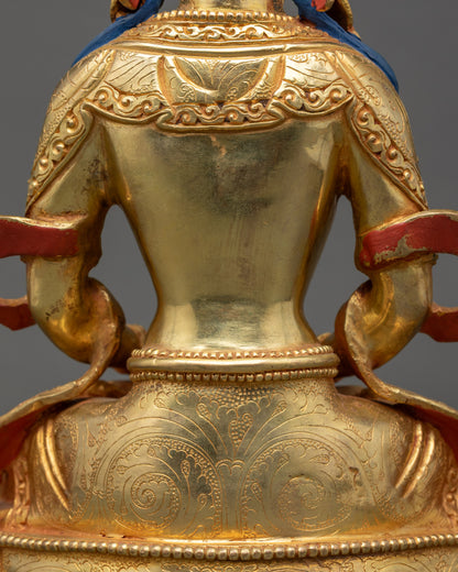 Infinite Life Amitayus Statue | Buddhist Devotional Art