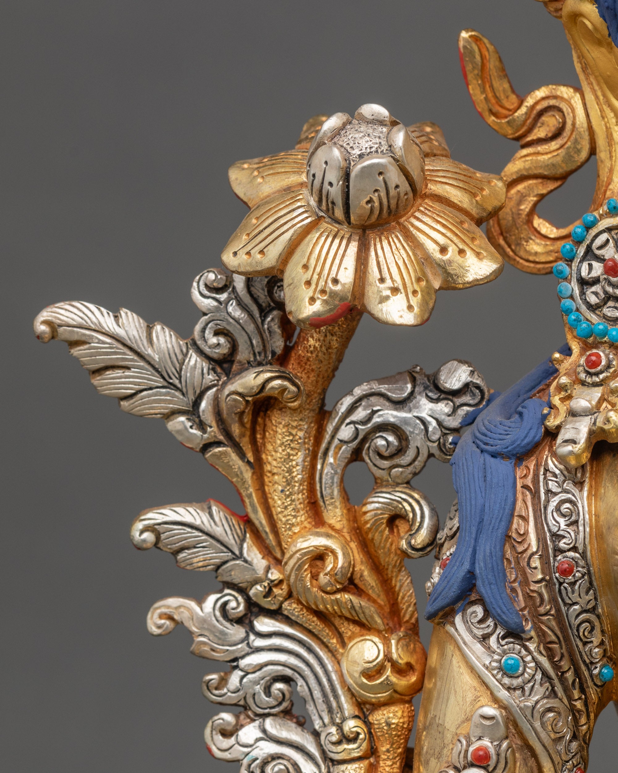 Liberator White Tara Sculpture | Female Buddha of Tibetan Buddhism
