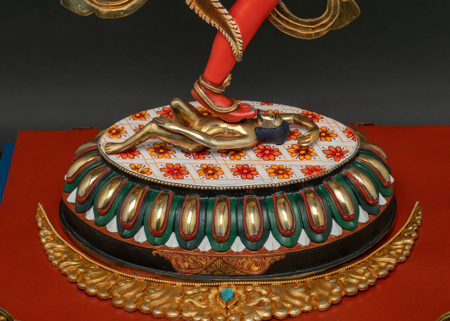 Tarodbava Kurukulla Statue | Life-Size Buddhist Sculpture from Nepal