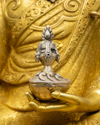 Guru Rinpoche Statue | Sacred Himalayan Art for Spiritual Space