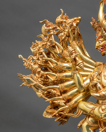 Yamantaka Union Statue | Spiritual Protector and Enlightenment Icon