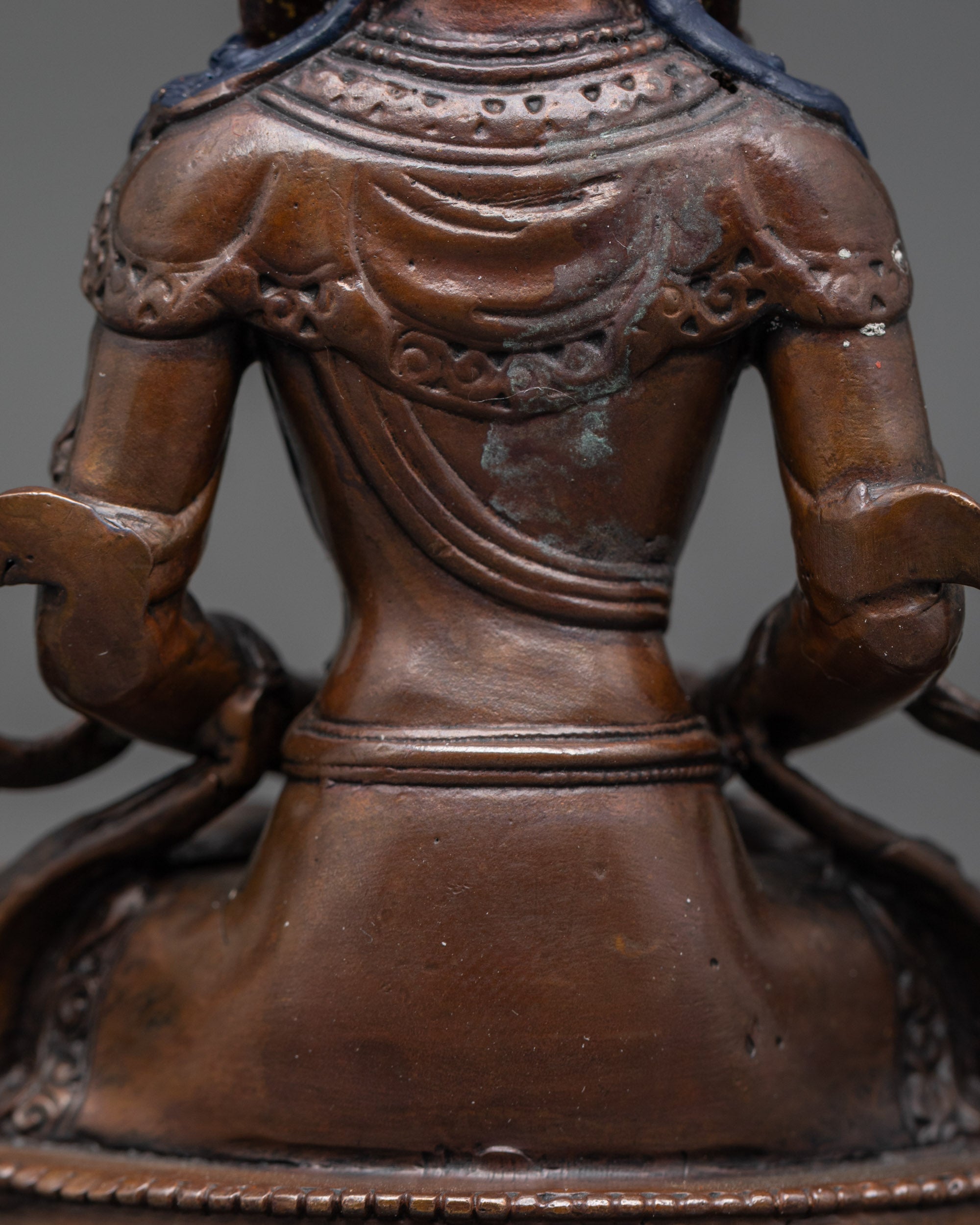 Tibetan Amitayus (Tsepame) Statue – Handcrafted Longevity Buddha