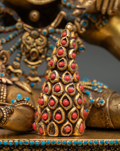 Black Dzambhala Statue