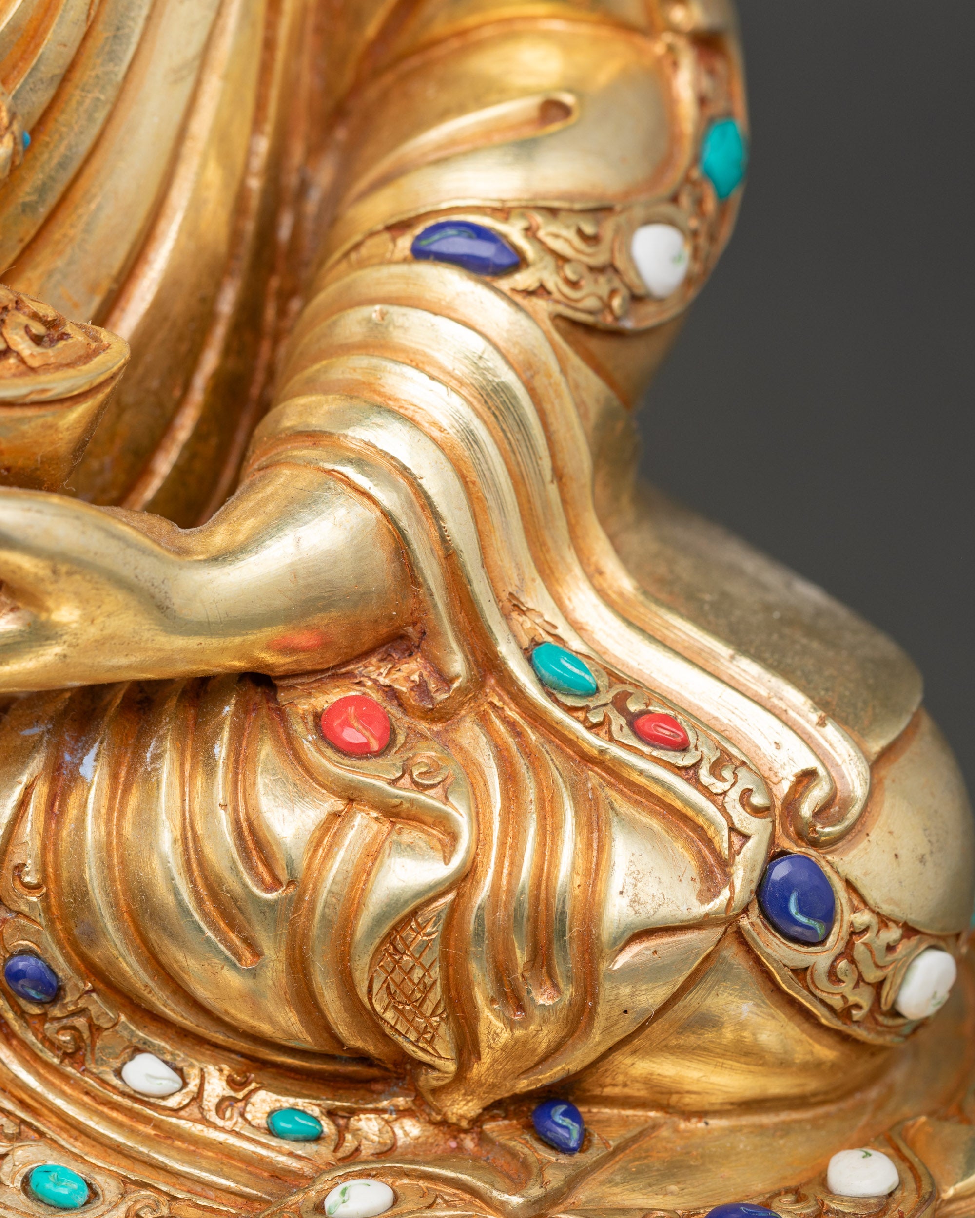 Guru Rinpoche Set Statue for Spiritual Clarity and Protection