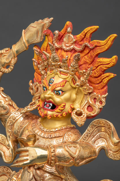 Begtse Chen Sculpture – Handmade Himalayan Copper Art