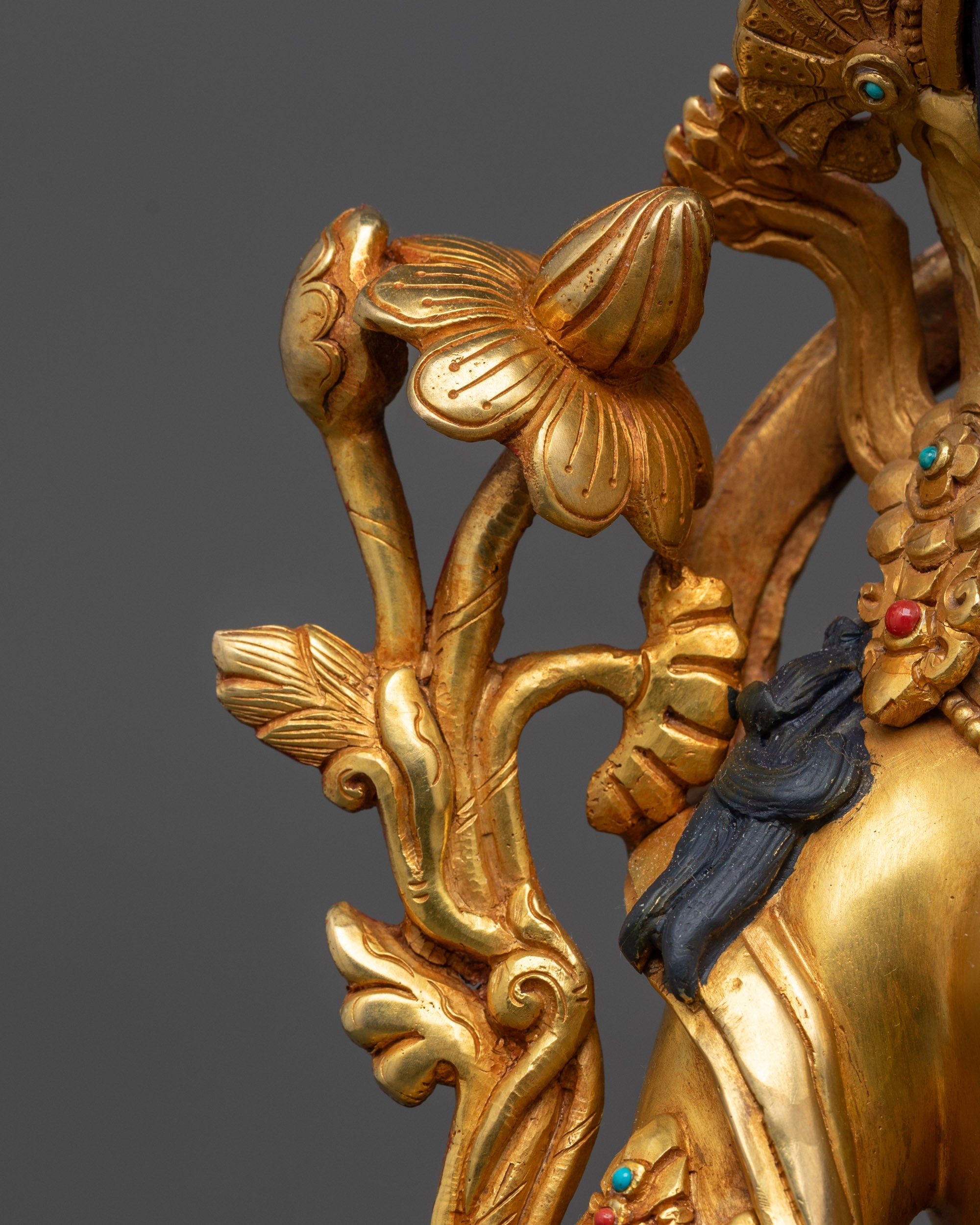 Channel Swift Help with Green Tara Sculpture | Handicrafted in Nepal