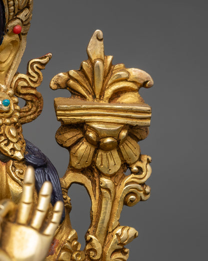 Manjushri Wisdom Deity Statue | Handcrafted Nepali Artwork