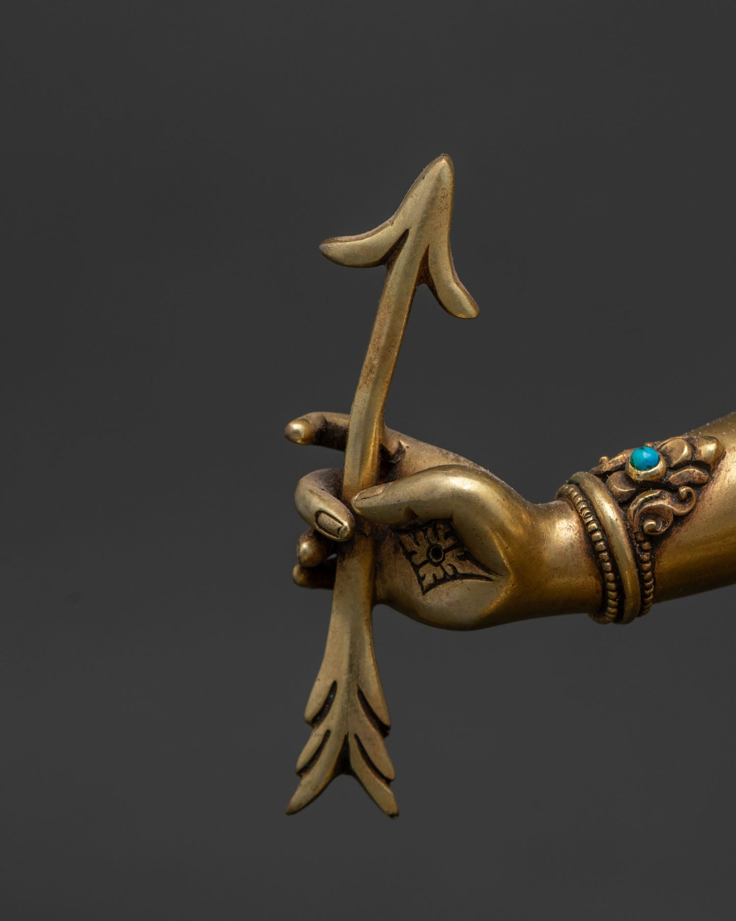 Namgyalma Statue | 24K Gold-Fire Gilded Copper Art