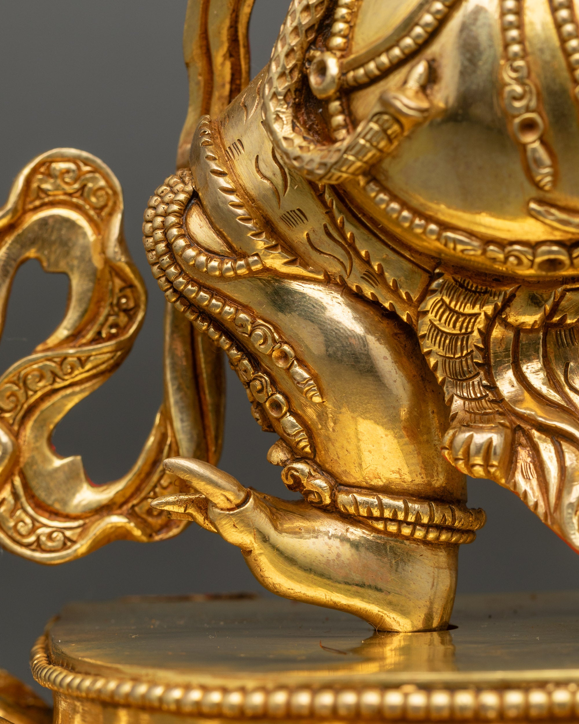 Stunning Vajrapani Figurine | Sacred Nepalese Buddhist Sculpture