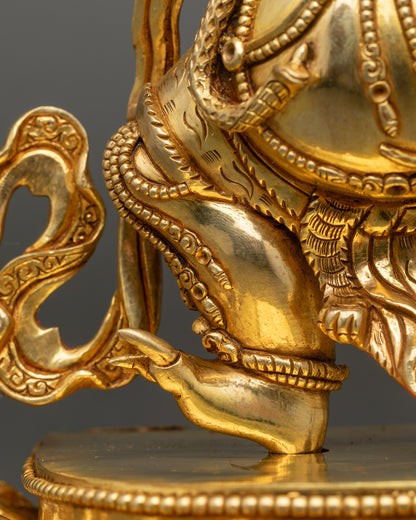 Stunning Vajrapani Figurine | Sacred Nepalese Buddhist Sculpture