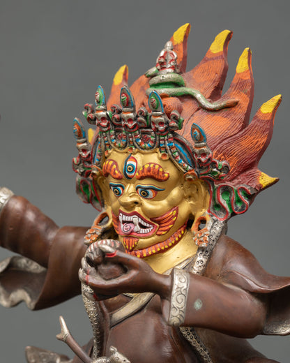Mahakala Bernagchen Statue | Fierce Protector of Dharma
