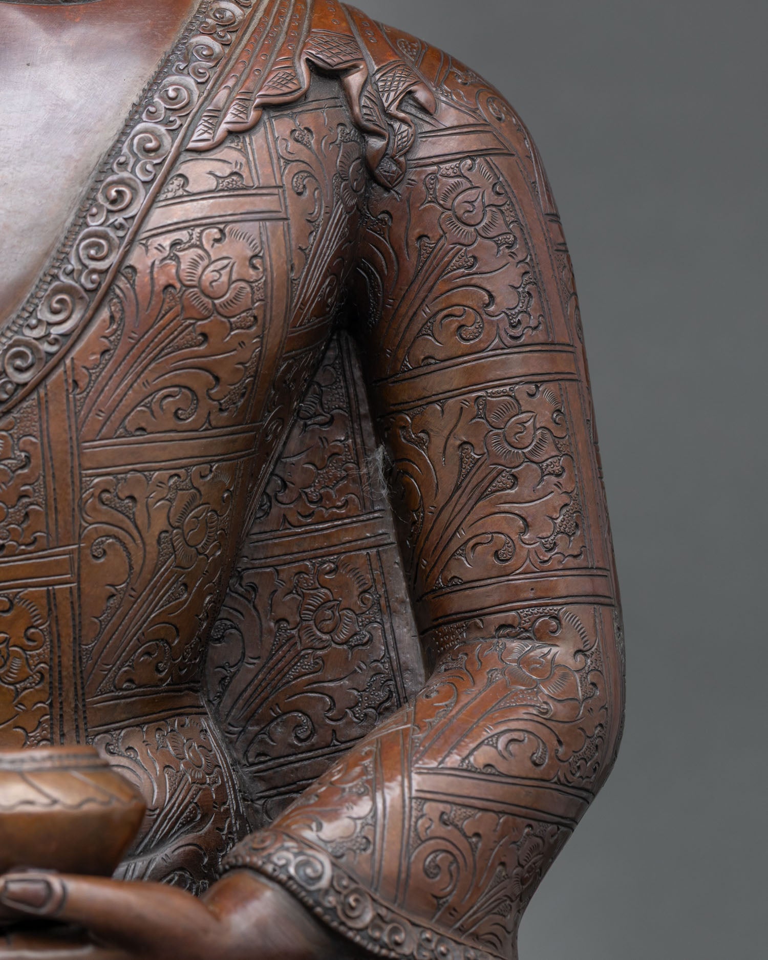 Shakyamuni Buddha Oxidized Copper Statue | Founder of Buddhism