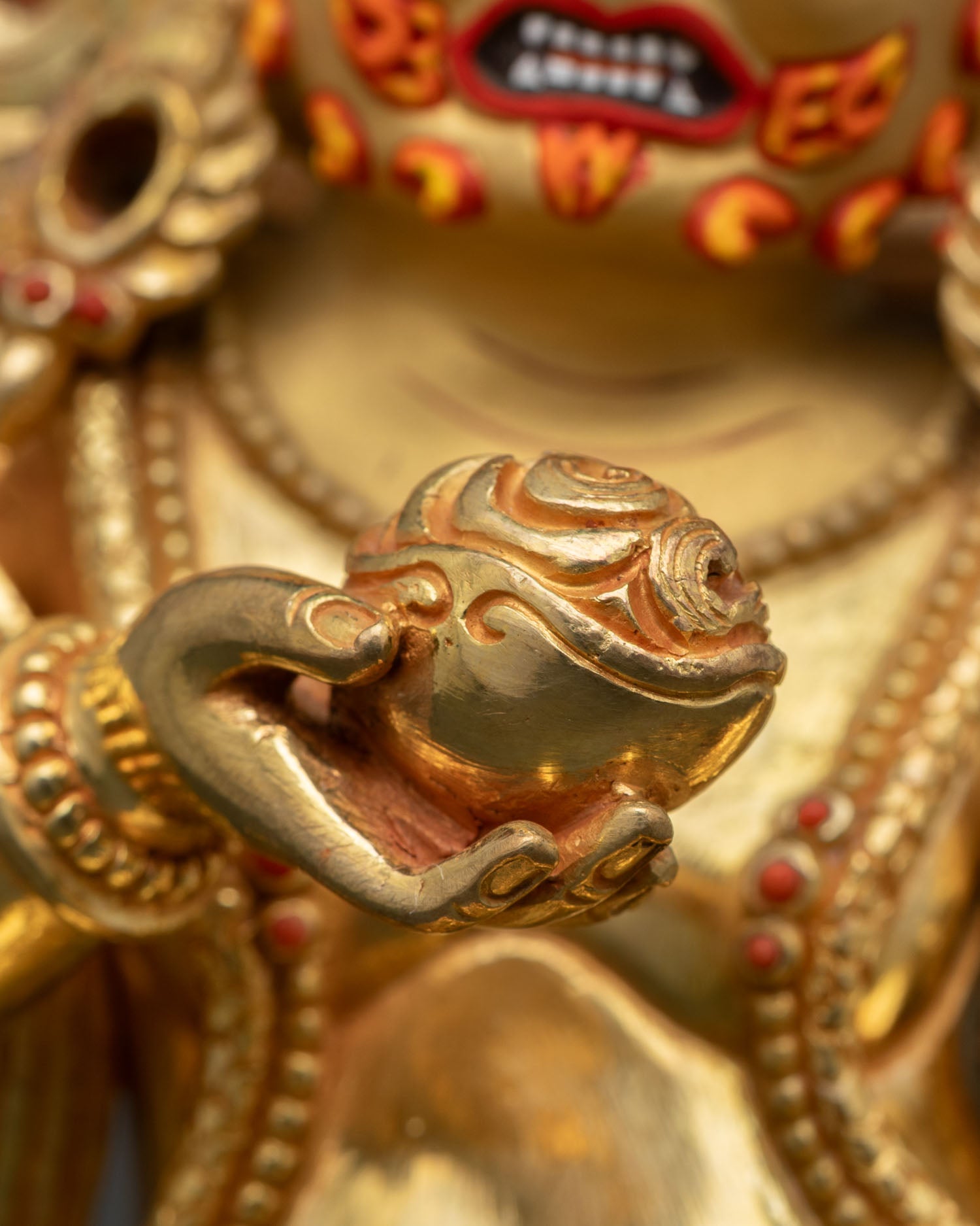 Black Dzambhala | Traditional Himalayan Wealth Deity