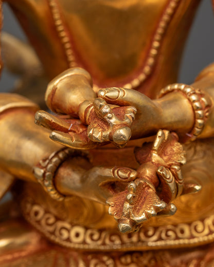 Tantric Deity Guhyasamaja Consort Statue | Handcrafted Buddhist Art