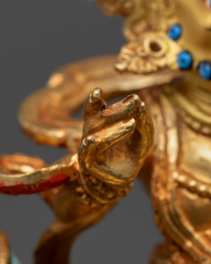 Vaishravana Namtoshe Statue | Traditional Himalayan Buddhist Artwork