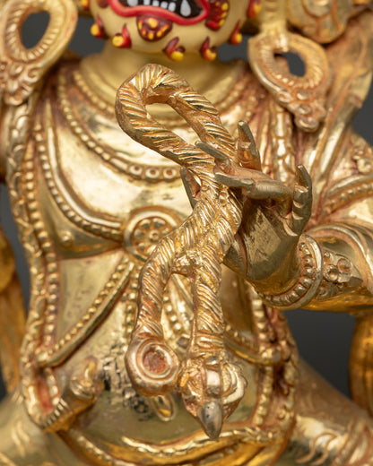 Thunderbolt Holder Vajrapani Statue | Handmade Nepalese Artwork