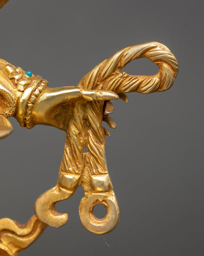 Six Armed Mahakala Statue