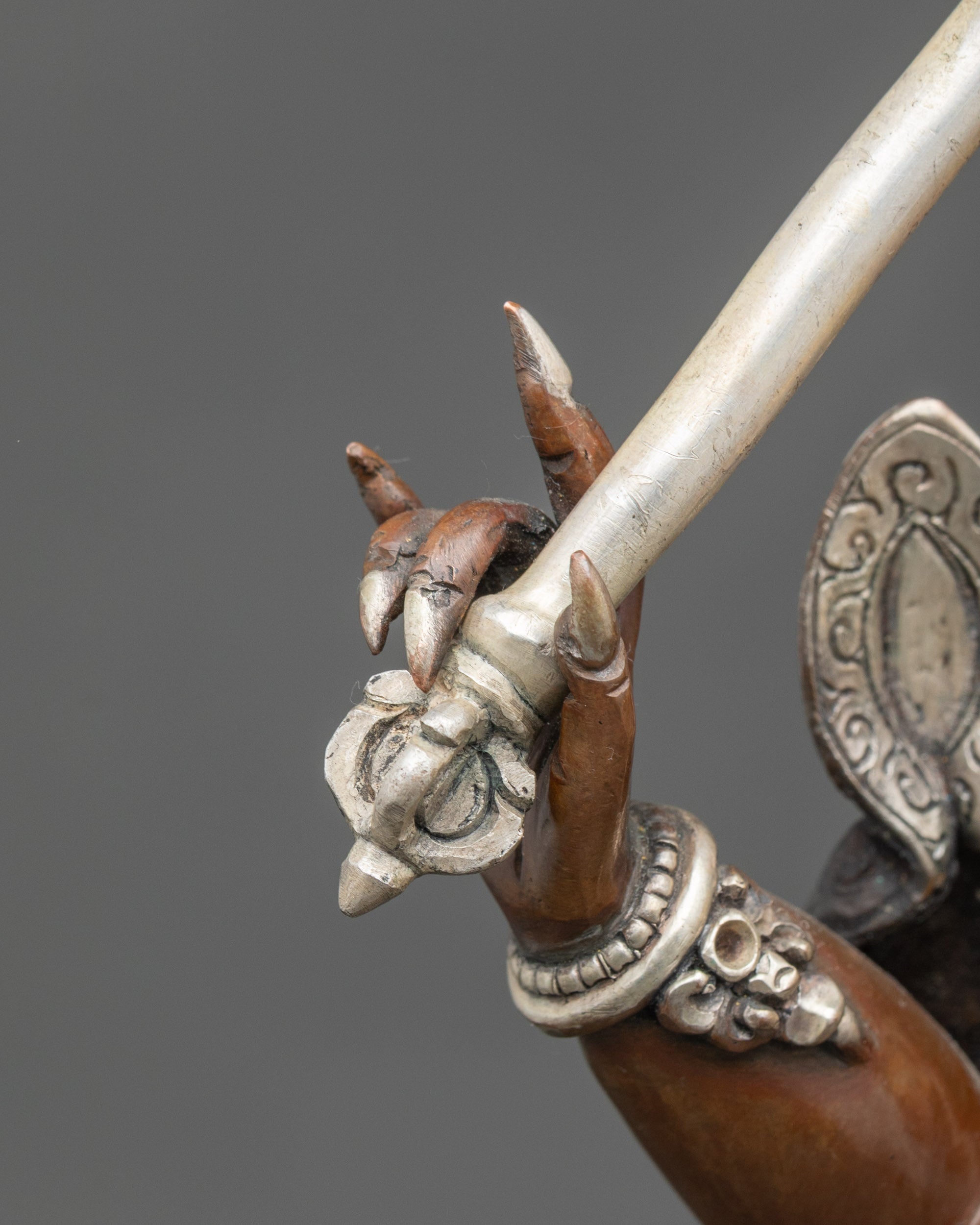 Handcrafted Takla Mebar Deity Statue | Sacred Spiritual Art for Home